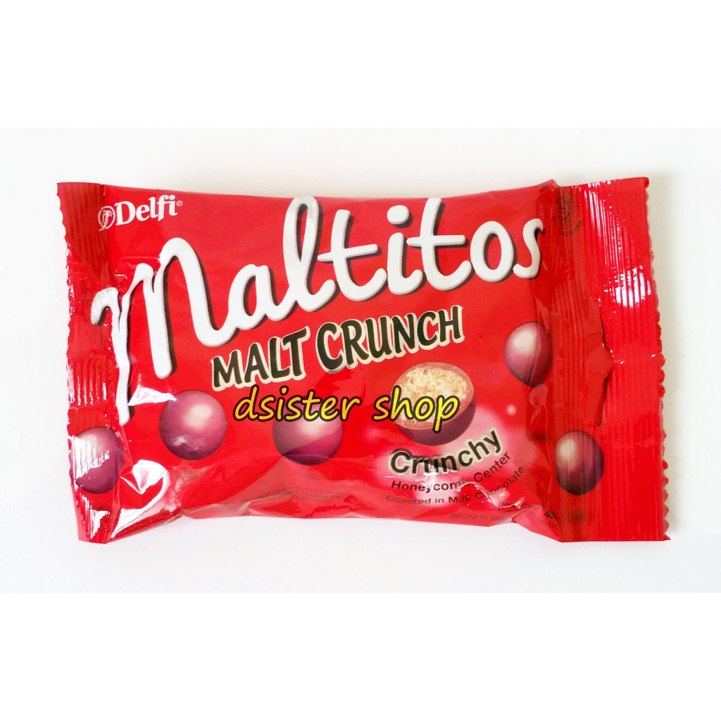 

Coklat Delfi Maltitos Malt Crunch 30 gram