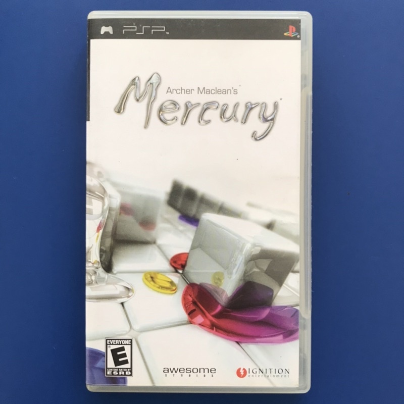 Archer Maclean's Mercury PSP kaset game umd games playstation