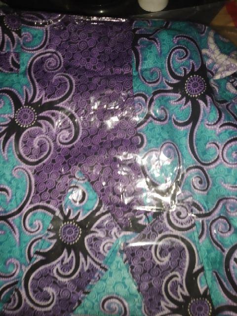 Bisa Cod Bswart Batik Hrb026 Kenongo Hem Pendek Padi Pekalongan M Lxl Batik Pria Murah Modern Grosir
