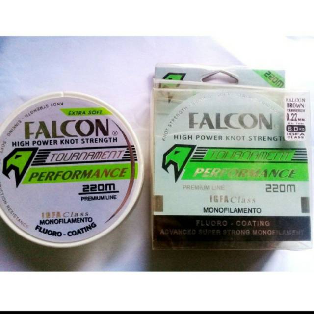 Senar Pancing Falcon Brown 220M