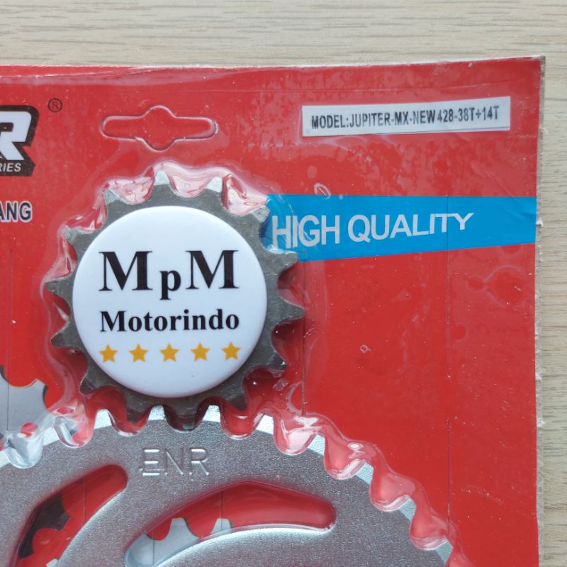 Gear Depan Belakang Yamaha Mx New 135 - Gearset Gir Paket Press ENR