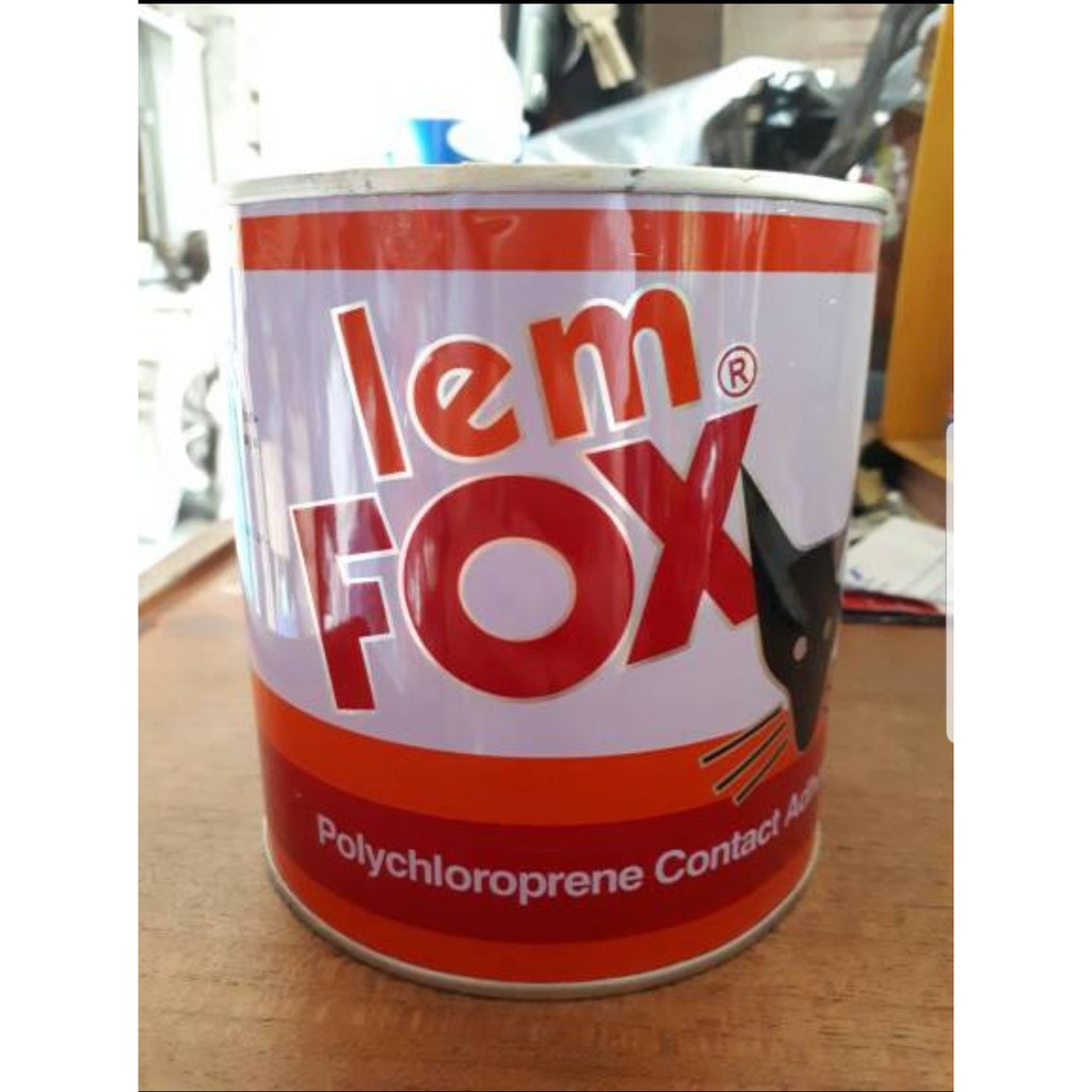 

Lem fox Kuning 1kg/ Lem Kucing multifungsi 1 kg, sandal, sepatu, karpet,tas Serbaguna Isi Bersih 600 gram/ Netto 600gram
