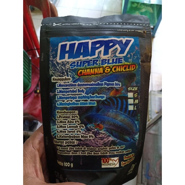 pelet happy super blue