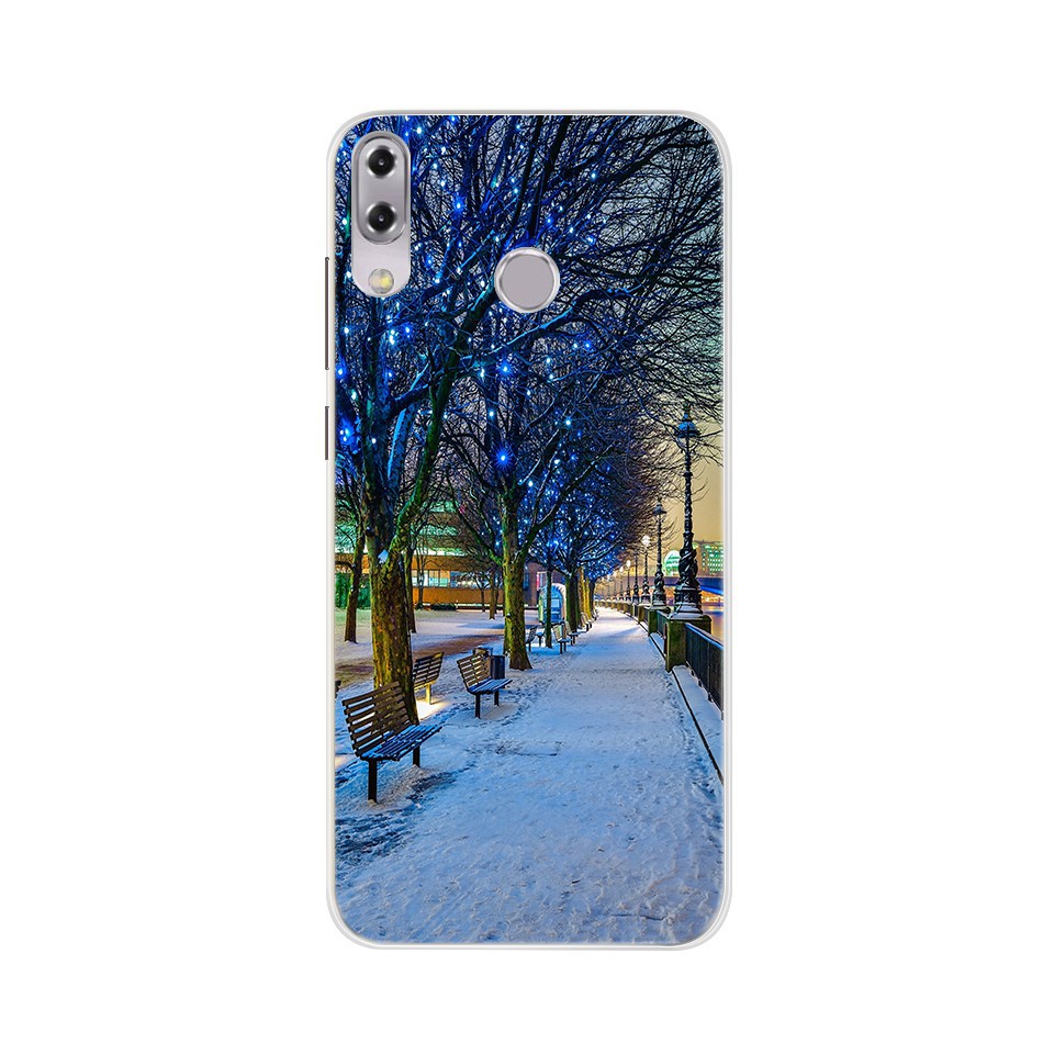 Asus Zenfone 5z ZS620KL Zenfone 5 ZE620KL Casing Printed Case Soft Slicone TPU Cover Phone Case-5