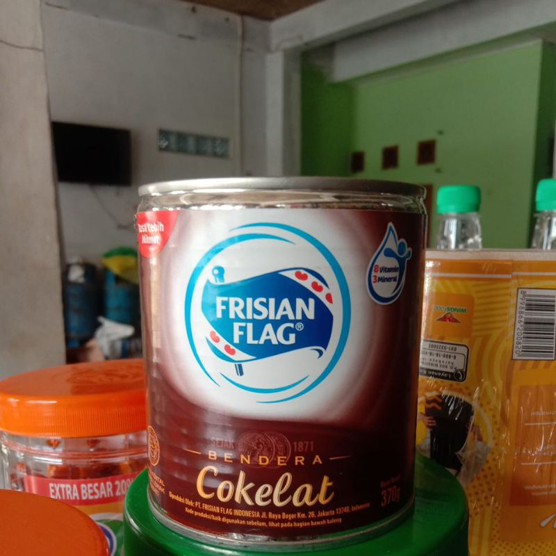 

Susu Frisan flag coklat kaleng 370g