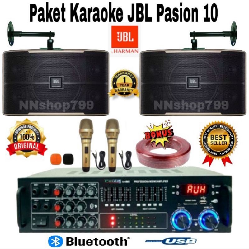 Paket Karaoke JBL Pasion 10 professional karaoke/JBL Pasion 10 Original