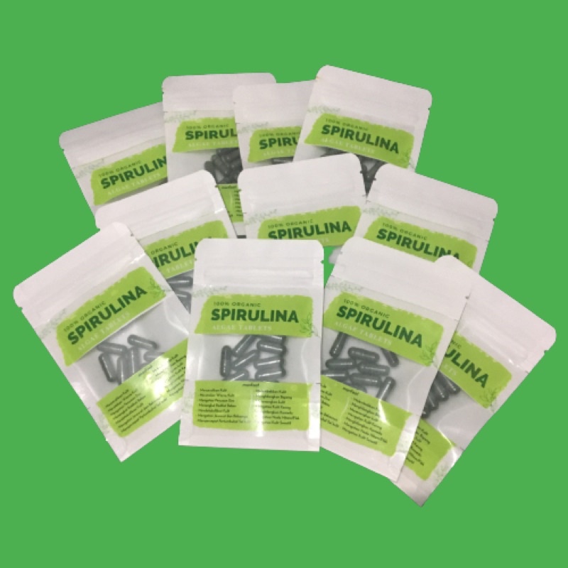 SPIRULINA / MASKER SPIRULINA / SPIRULINA ORIGINAL