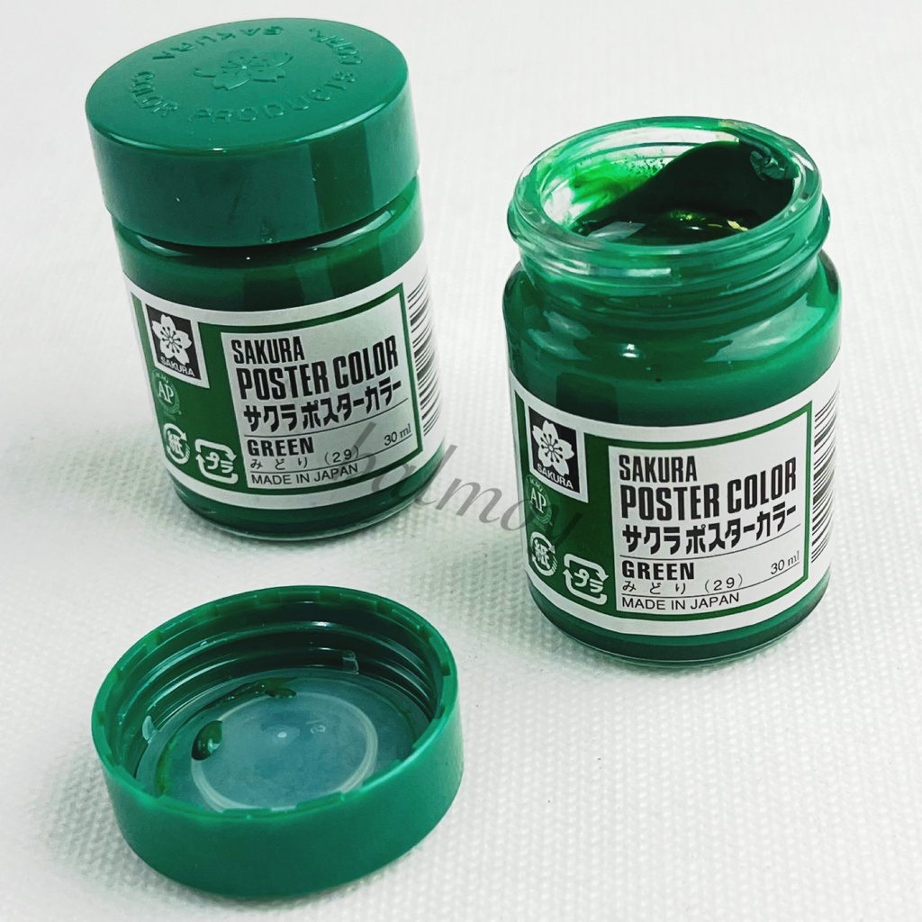 

CAT POSTER COLOR SAKURA 30 ML GREEN