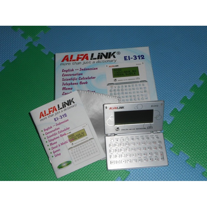 

DISKON Kamus Elektronik Bahasa Inggris / Kalkulator DIgital Alfalink EI-312