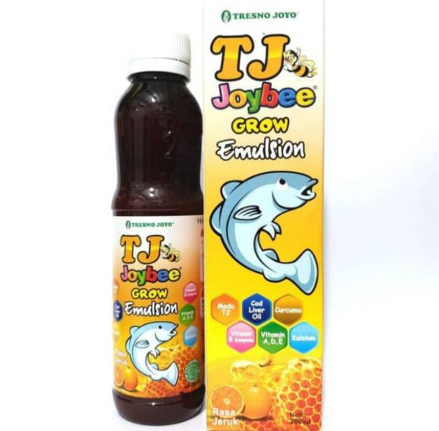 TJ Joybee Grow Emulsion 200ml Penambah Nafsu Makan Anak