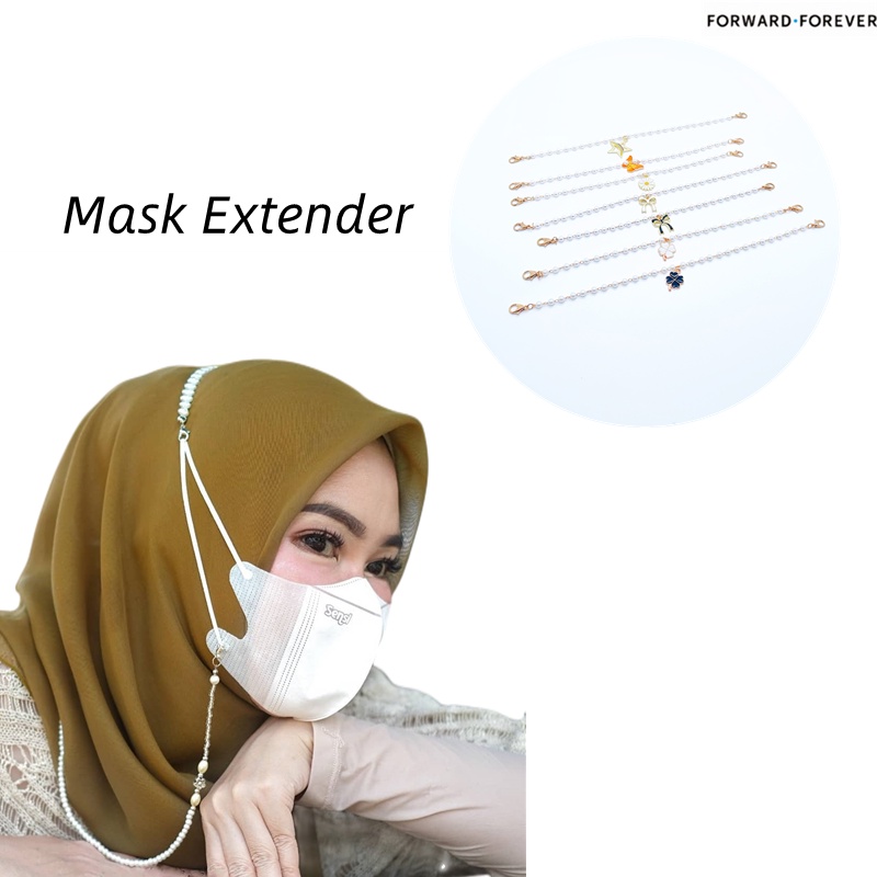 Rantai Extender Masker Mutiara Pendek M60099