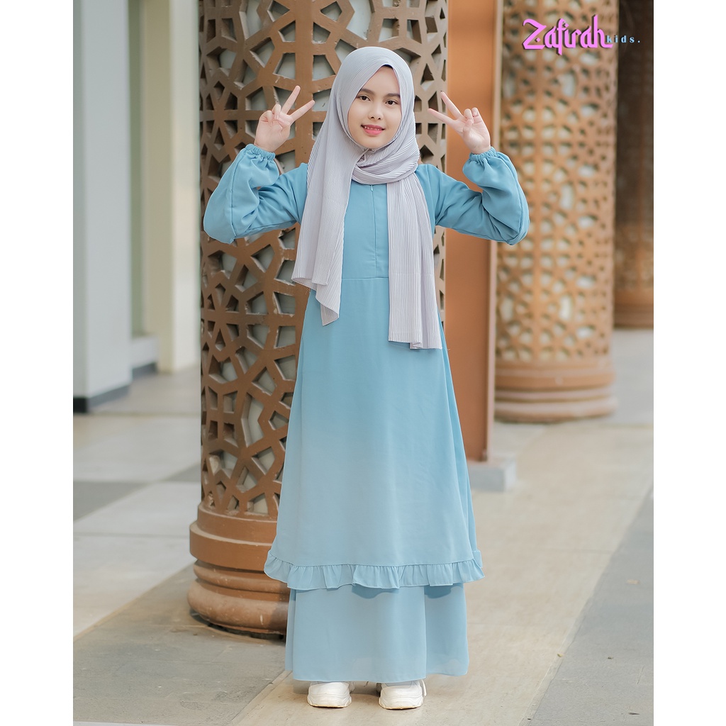 Gamis Malaysia Anak Terbaru Ori Zafirah Kids