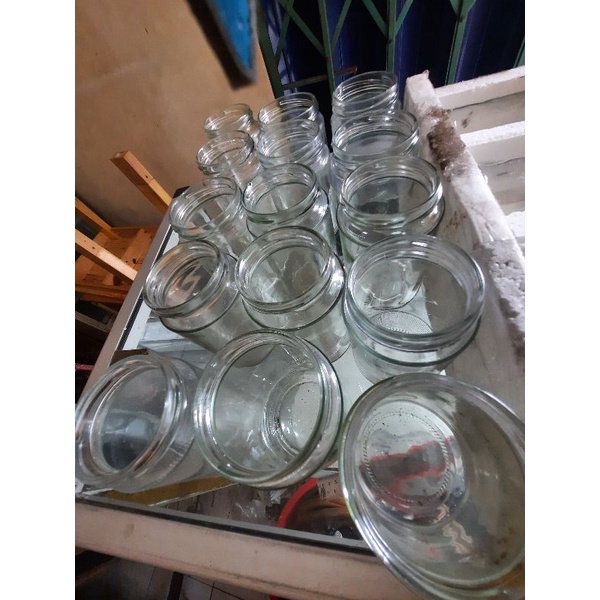 botol kaca/ botol cupang/ botol selai