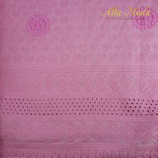 

Alta Moda Katun Bordir Cotton Embrodery Pink (0.5M)