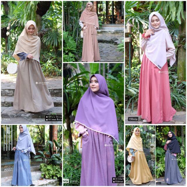 GAMIS OLIVIA || HOMDRESS ||  YASMEERA