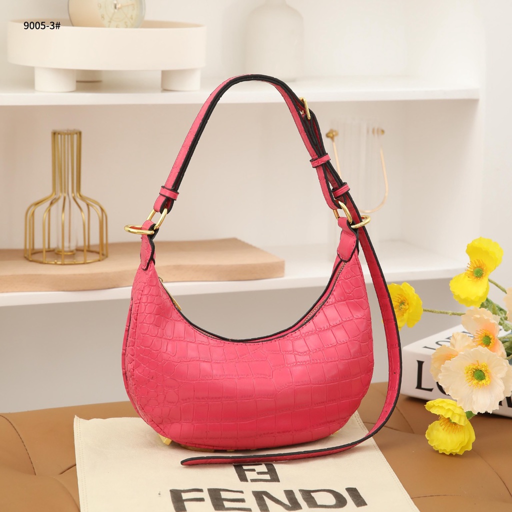 F graphy Small Crocodile Leather Bag #9005-3