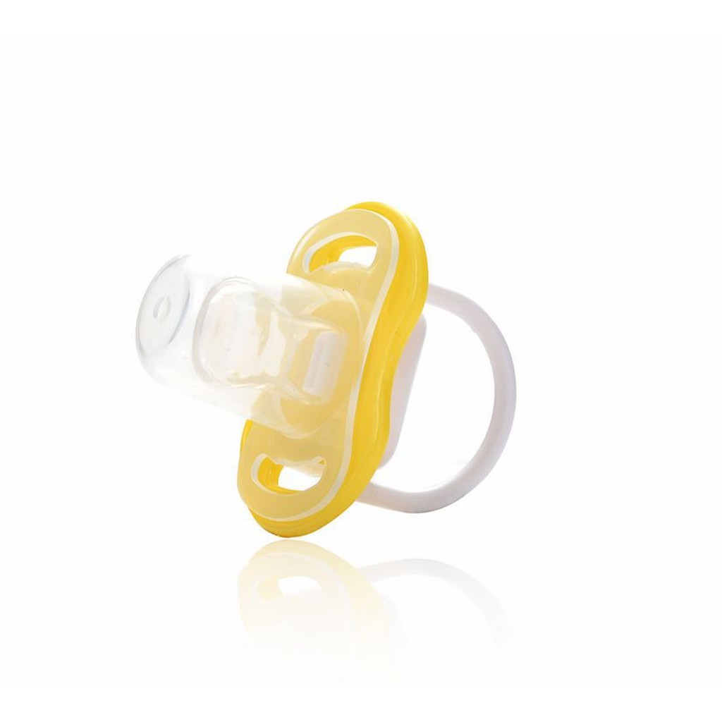 Empeng Dot Bayi silicon Dot Bayi datar Kompeng Bayi Food Grade Soother Baby Pacifier-5