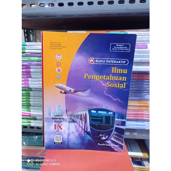 New Buku PR IPS Kelas 9 Intan Pariwara