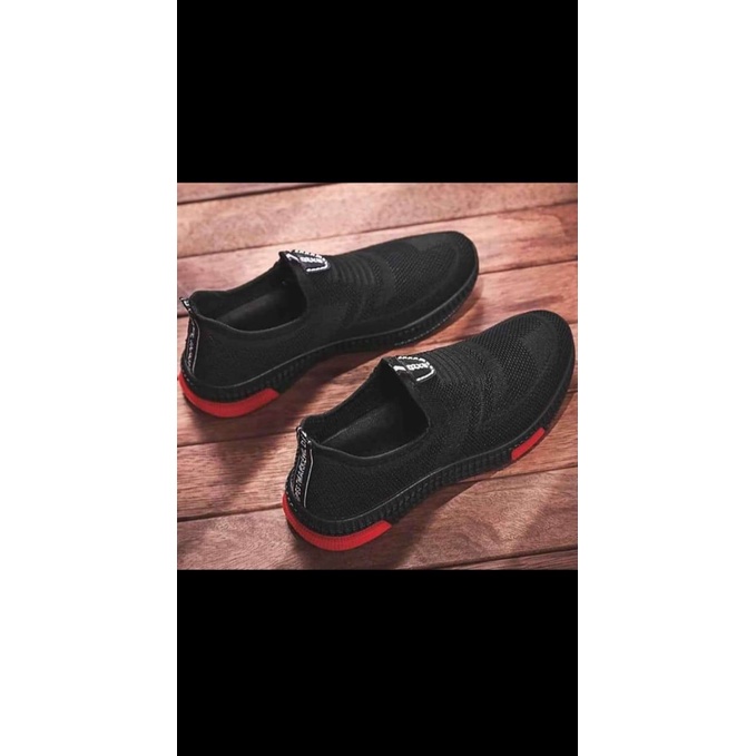 sneakers pria slipon onke masa kini terlariss