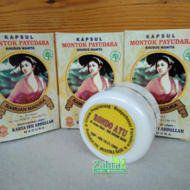 PAKET LENGKAP MONTOK PAYUDARA JAMU MADURA