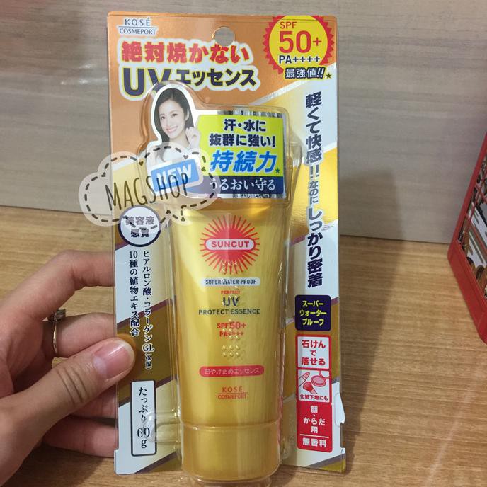 KOSE SUNCUT UV PROTECT ESSENCE 60g SPF 50+ / PA++++