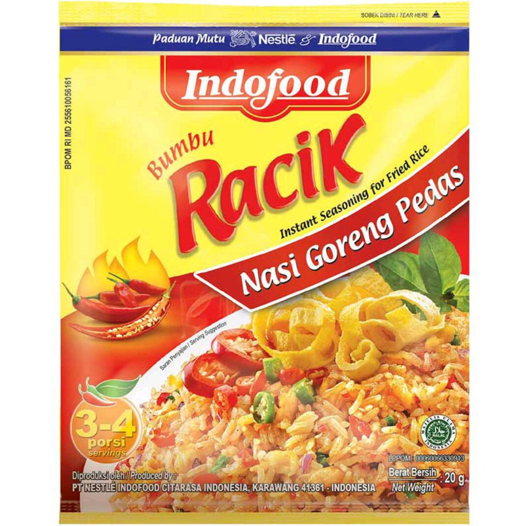 INDOFOOD bumbu RACIK / bumbu siap saji / bumbu instan racik indofood