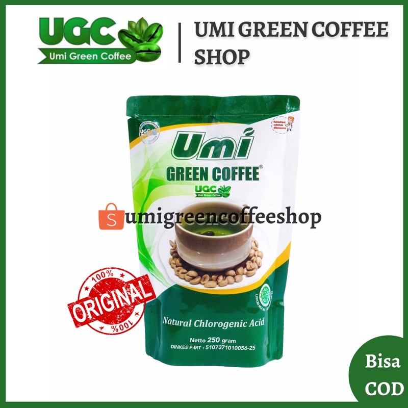 UMI GREEN COFFEE UGC ORIGINAL KOPI PELANGSING HERBAL