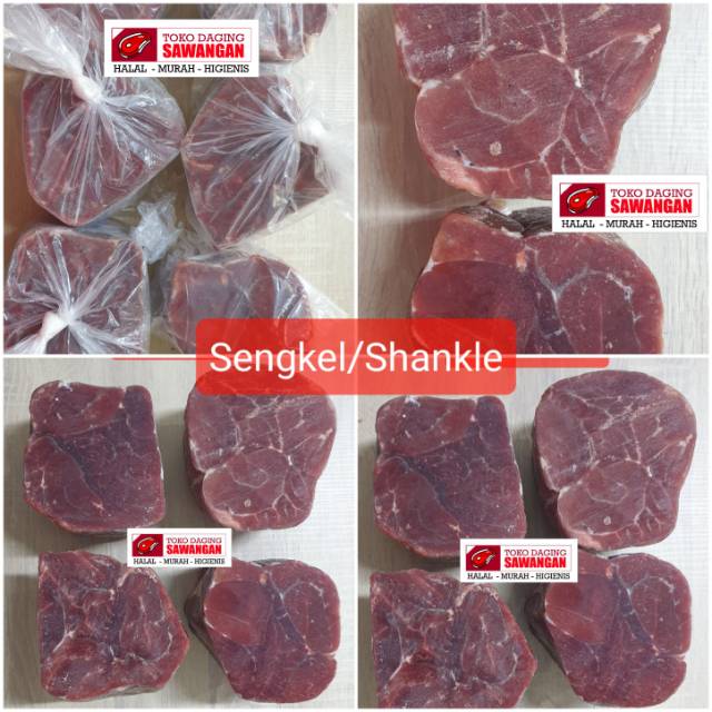 

Daging/daging sapi/dsging sengkel sapi packing 1kg