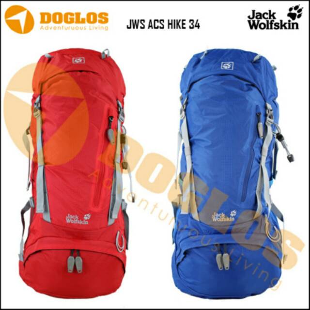 Tas Gunung Carrier JWS JACK WOLFSKIN ACS HIKE 34 New 