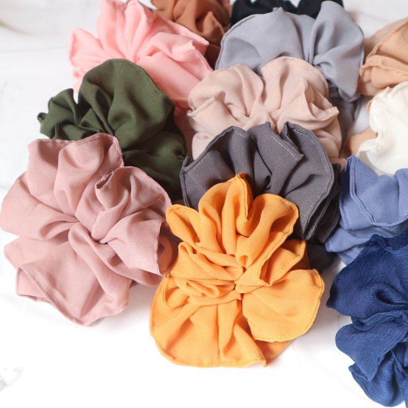 Scrunchie ikat rambut cepol hijab / kunciran