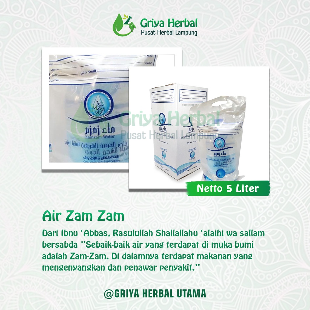

Air Zam Zam 5 Liter