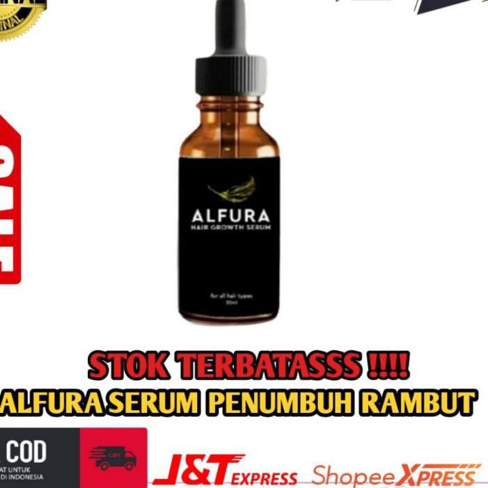 ☁ [ BISA ] SERUM ALFURA PENUMBUH RAMBUT ALIS JENGGOT PALING AMPUH ➣