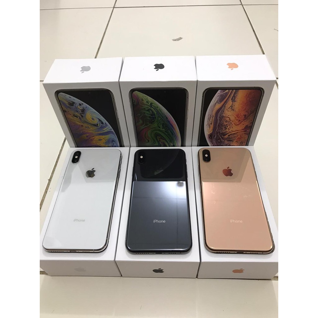 APPLE iphone XS MAX 256GB/64GB Second Original Fullset | Shopee Indonesia