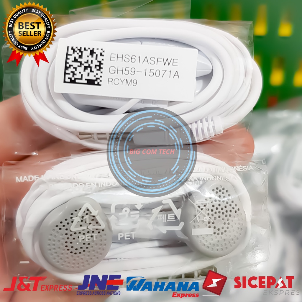 Earphone Headset Handsfree Samsung Galaxy A51 / A52 / A52s / A71 / A72 / A21 / A21s / A31 / A32 5G / A11 / A12 / A10 / A10s / A20 / A20s / A30 / A30s / A50 / A50s / S8 Plus / S9 Plus / S10 Plus Made In Indonesia Jack Audio 3.5mm Original