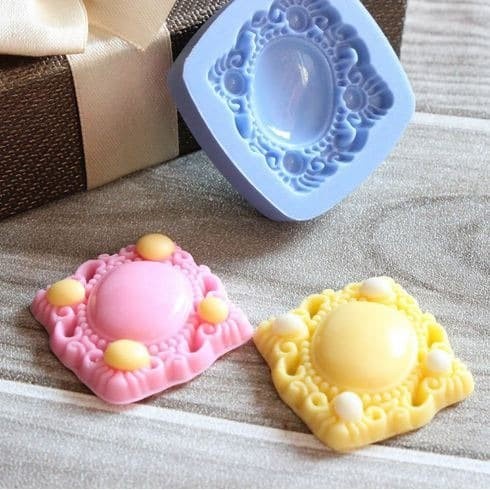 3D Silicon Mold Fondant Cake Decoration - Jewelry Shape #01-06