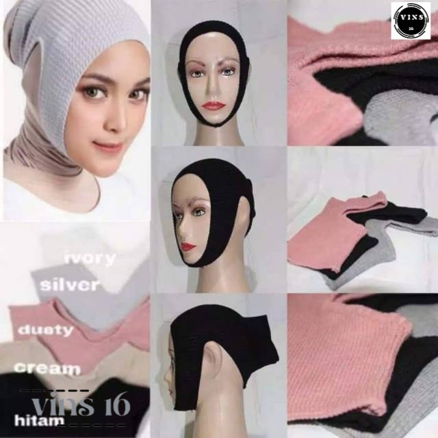 CIPUT RAJUT CIPUT ANTI BUDEG   CIPUT ANBUD DALAMAN HIJAB WANITA   CIPUT ANTI PUSING RAJUT ASLI  %