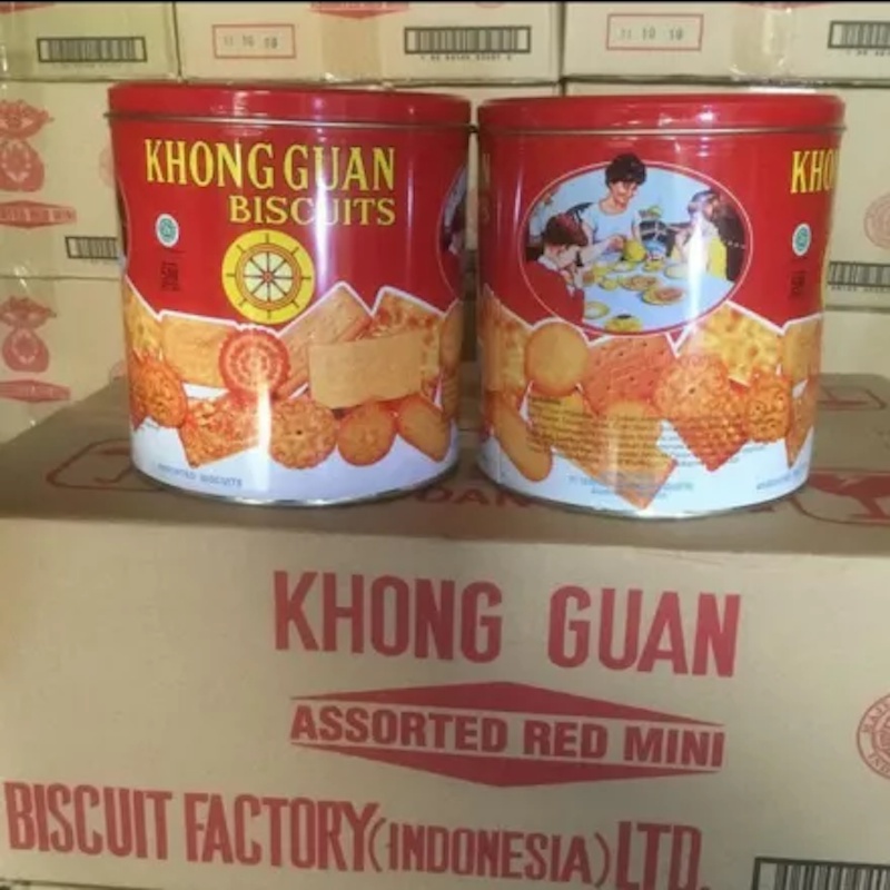 

Khong Guan Biscuit Kemasan Kaleng 650 Gram [DUS]