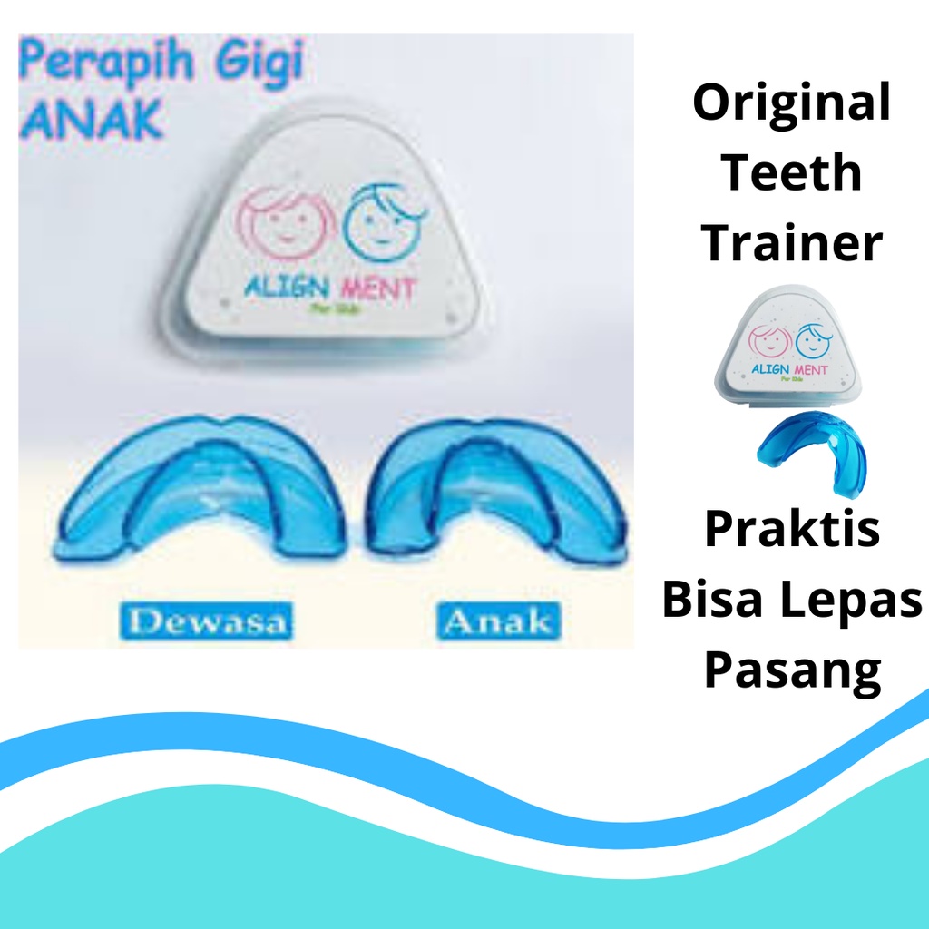 Behel Silicon non Kawat Ajaib Perekat Gigi Renggang Anak