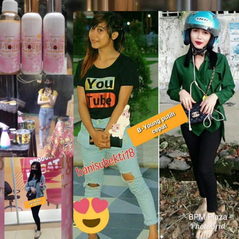↴ Hb dosting Paket hemat pemutih badan dosting B-Young ♨