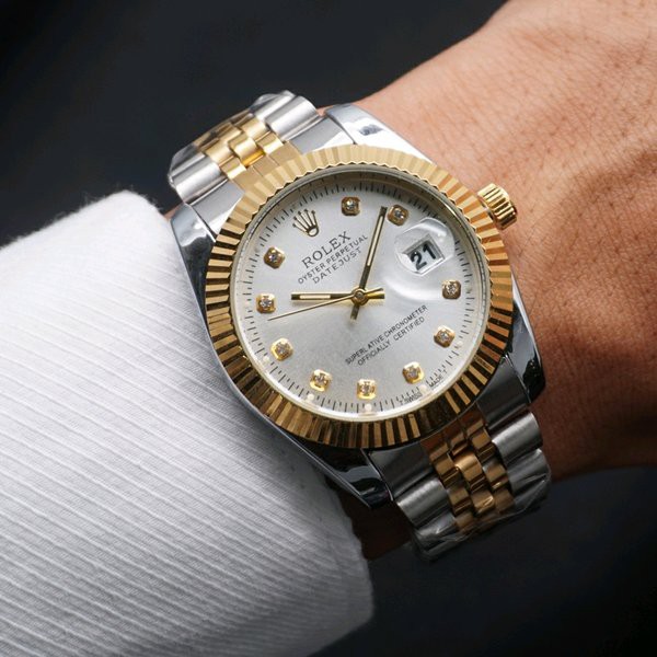 MURAH -  Anti Air Jam Tangan Pria Rolex Date Just