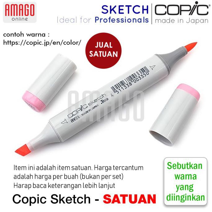 

Promo COPIC SKETCH MARKER - CSM - SATUAN