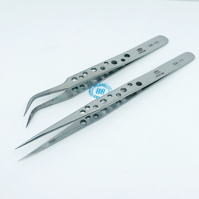 Pinset Lurus SK-11 Pinset Bengkok SK-15 Excellent In Quality Pinset Serba Guna