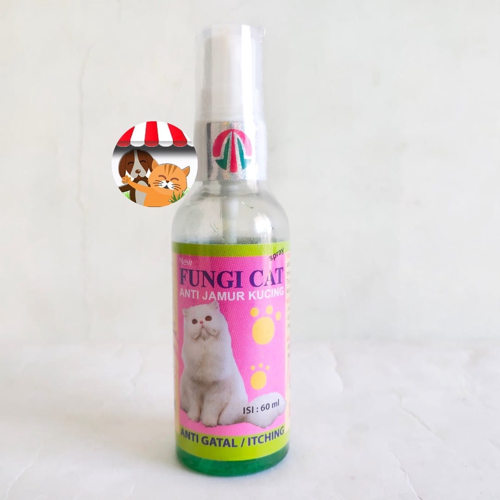 Fungi Cat 60ml - Anti Infeksi Jamur Pada Kucing