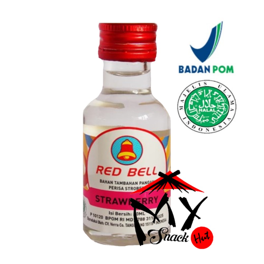 

RED BELL FLAVOUR STRAWBERRY 30ML RED BEL ESSEN LIQUID STROBERI FLAVOR ESEN ESSENCE MINUMAN KUE HALAL