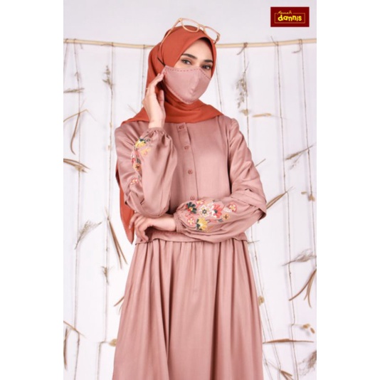 ABAYA DANNIS RAYON BORDIR