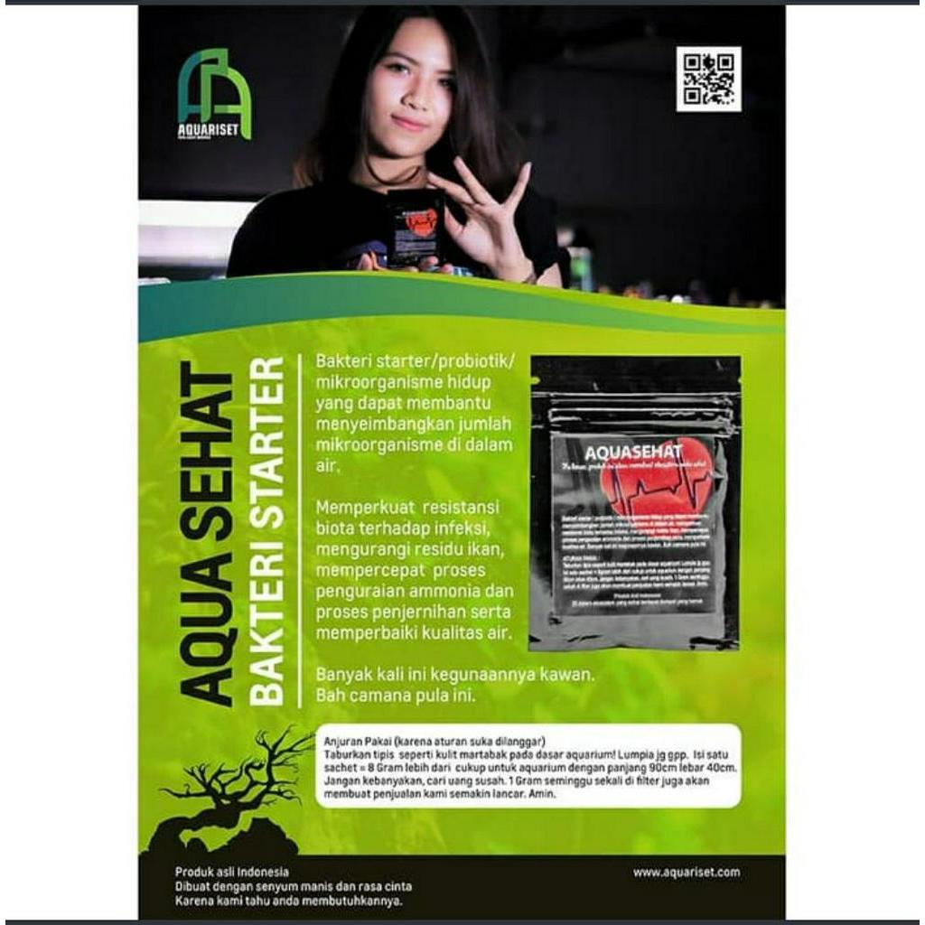 PROMO Aqua sehat / Aquasehat / Bakteri starter / Aquascape KEBUTUHAN AQUARIUM