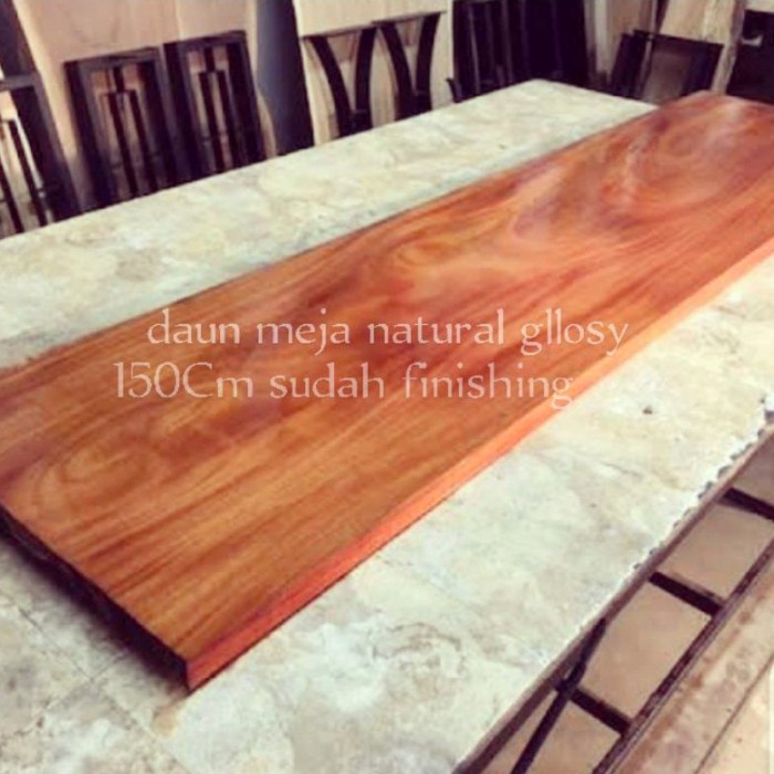 daun meja kayu berkualitas dan termurah - 150x80