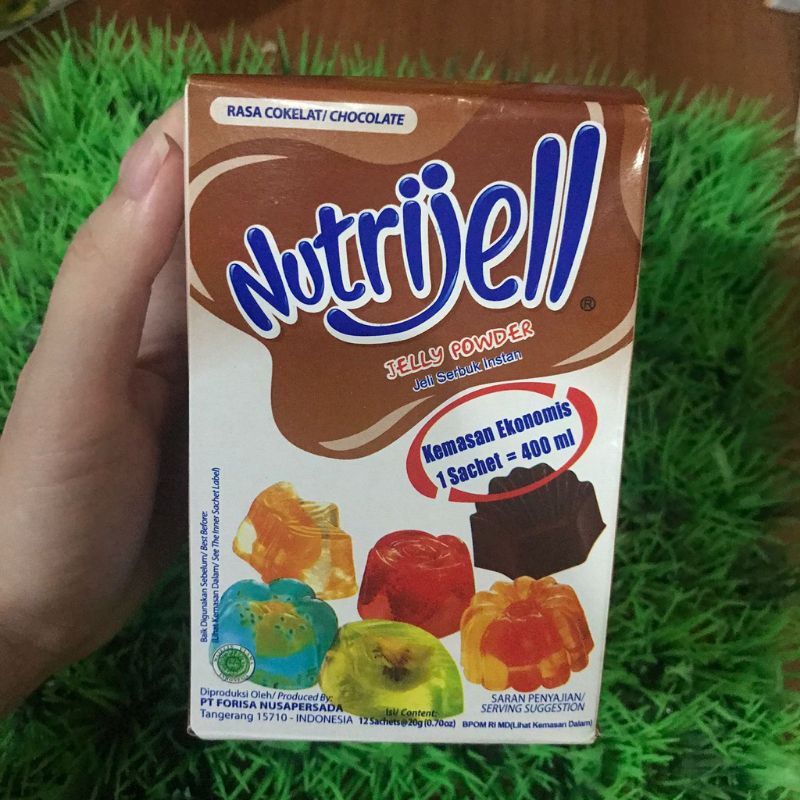 

Nutrijell Coklat/Jelly/Pudding BOX ISI 12PC (20GR)