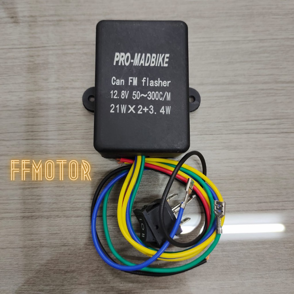 relay lampu touring hazard motor beat dll universal