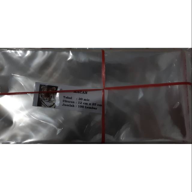 PLASTIK OPP 12X25 03